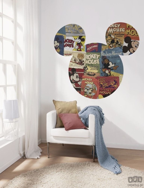 Naklejka Mickey Head Billboard DD1-010