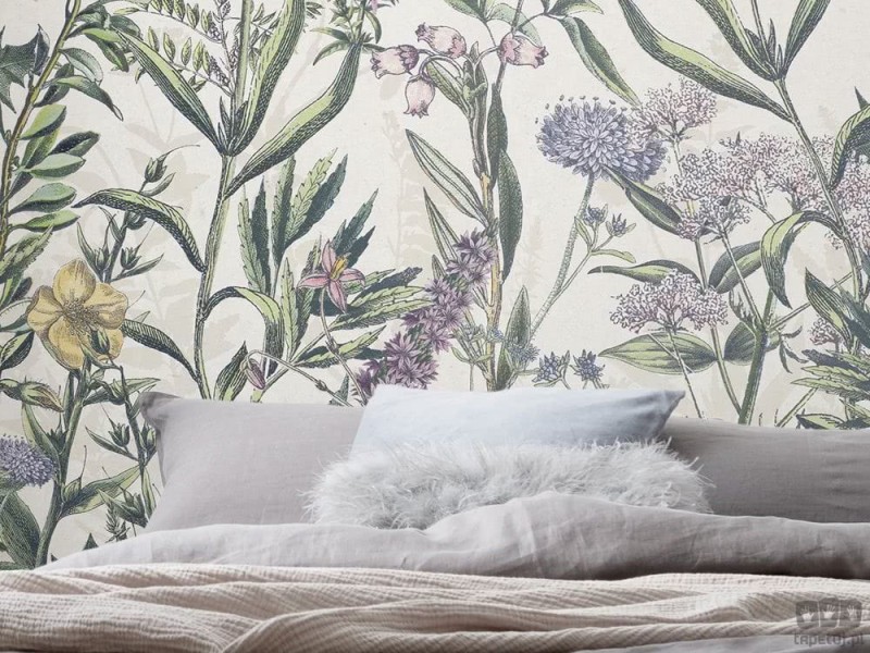 Fototapeta Flowering Herbs X4-1011