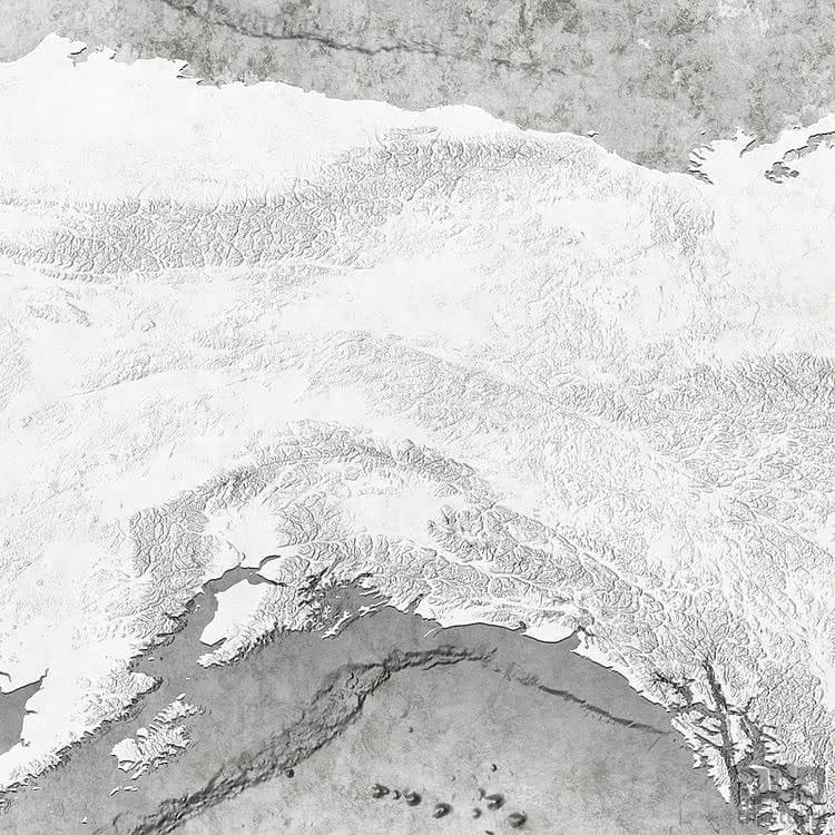 Fototapeta World Relief X7-1007