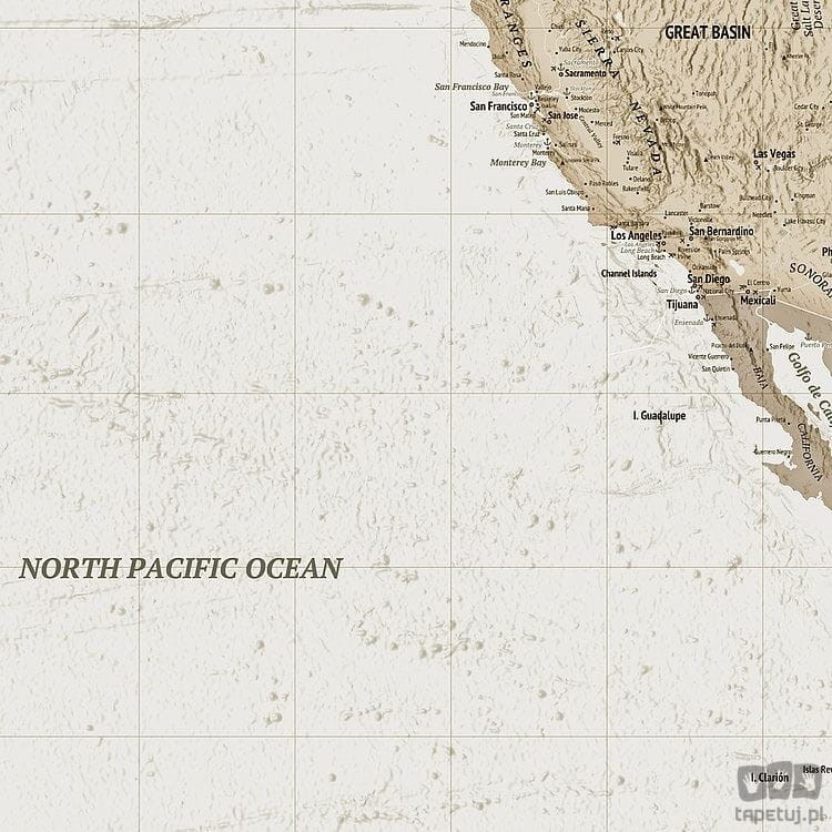Fototapeta Earth Map X7-1015