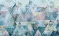 Fototapeta Triangles Blue P018A-VD4