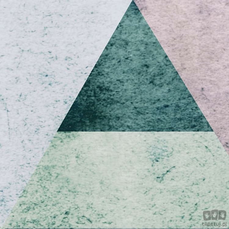 Fototapeta Triangles Blue P018A-VD4