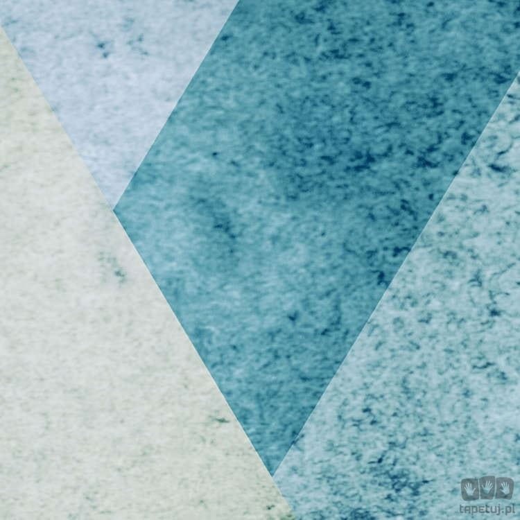 Fototapeta Triangles Blue P018A-VD4
