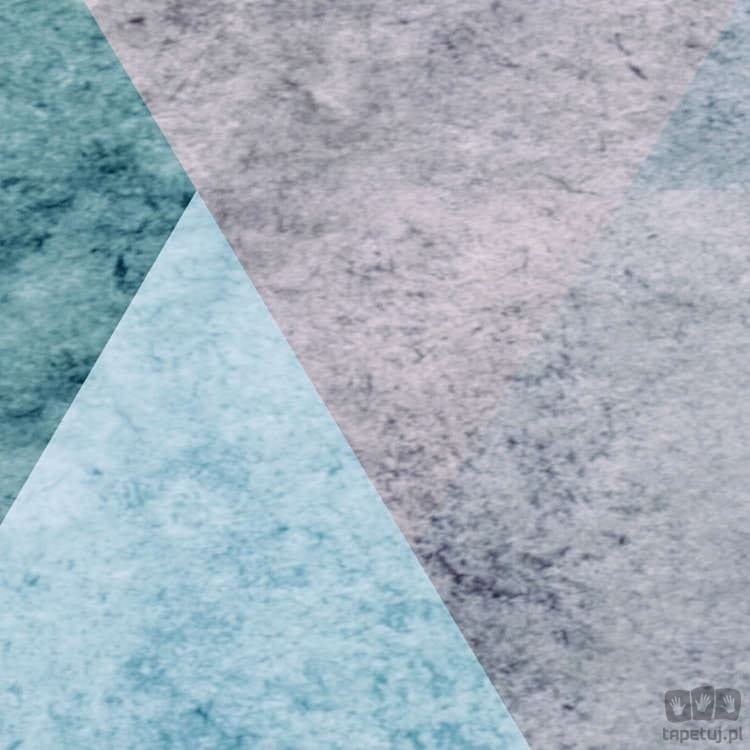 Fototapeta Triangles Blue P018A-VD4