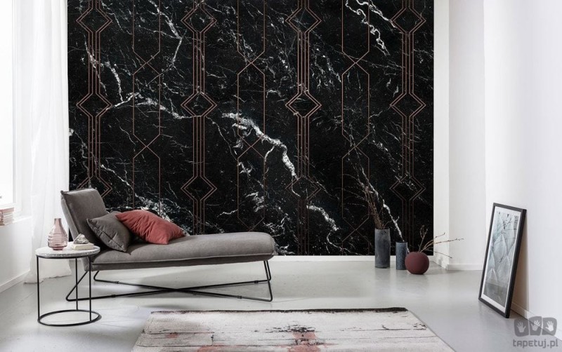 Fototapeta Marble Black P040-VD4