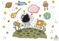 Fototapeta Astronauta w kosmosie