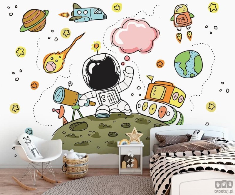 Fototapeta Astronauta w kosmosie