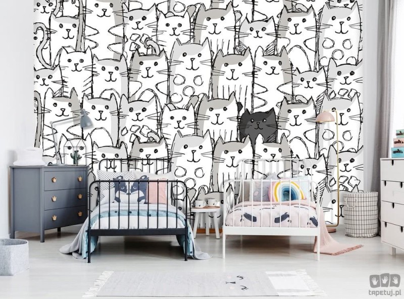 Fototapeta z motywem kotów