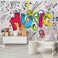 Fototapeta Graffiti music