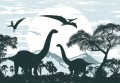Fototapeta Dinozaury