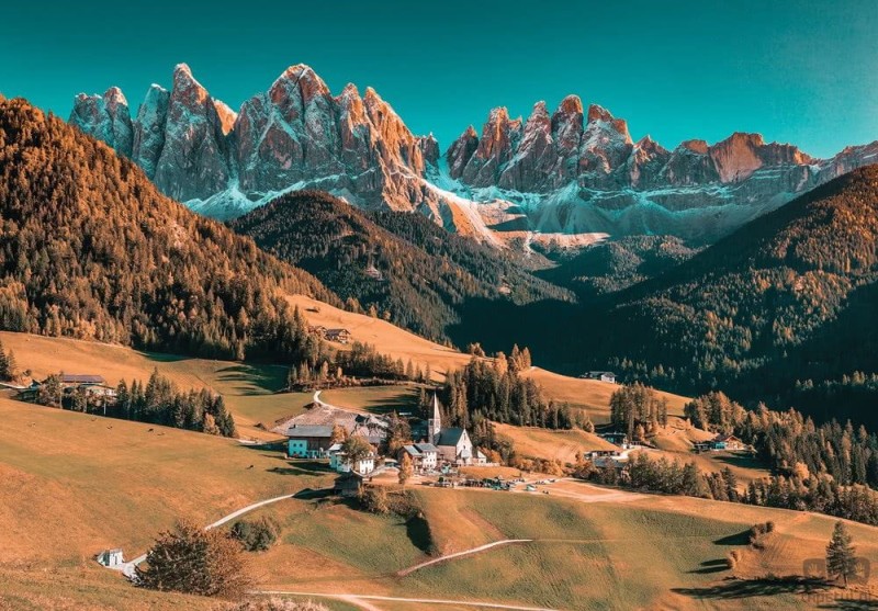 Fototapeta Krajobraz alpejski