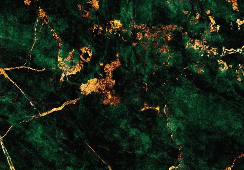 Fototapeta Ciemnozielony marmur