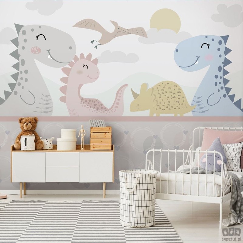 Fototapeta dla dzieci Kraina dinozaurów