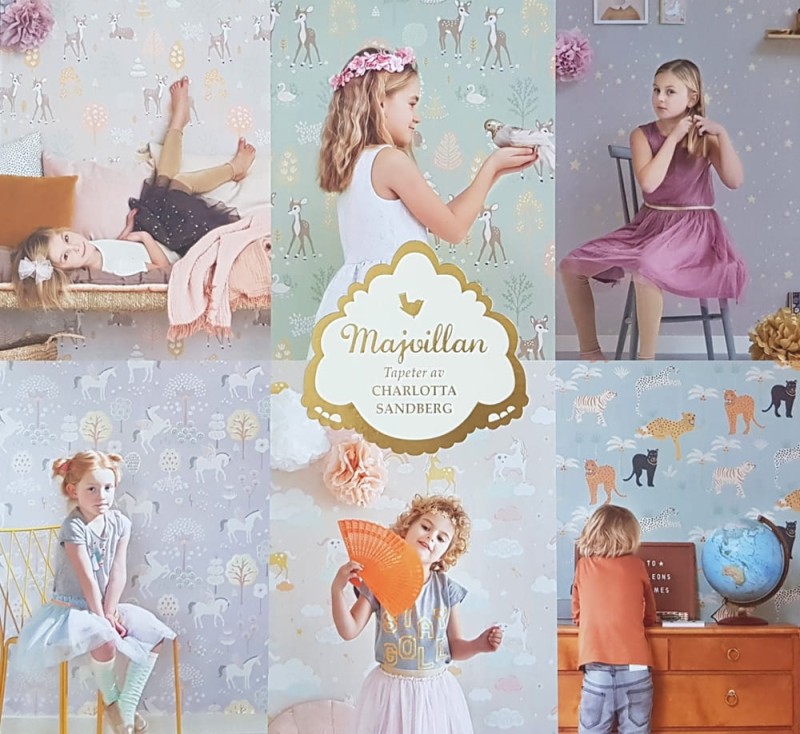 Majvillan 1, 2, 3, 4 - Wypożycz katalog tapet ściennych