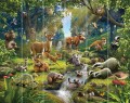 Animals of the Forest Mural - 43060.jpg