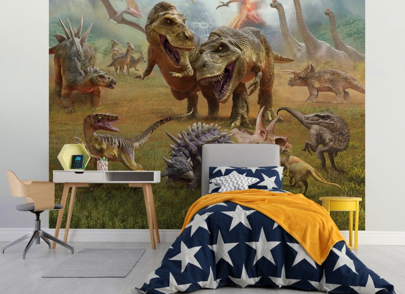 Fototapeta dla dzieci Kraina dinozaurów