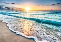 Fototapeta Zachód słońca na plaży