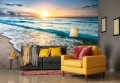 Fototapeta Zachód słońca na plaży