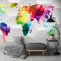 Fototapeta Kolorowa Mapa