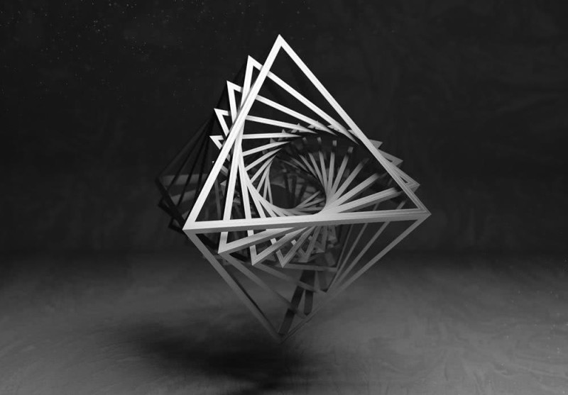 Fototapeta Geometria 3D