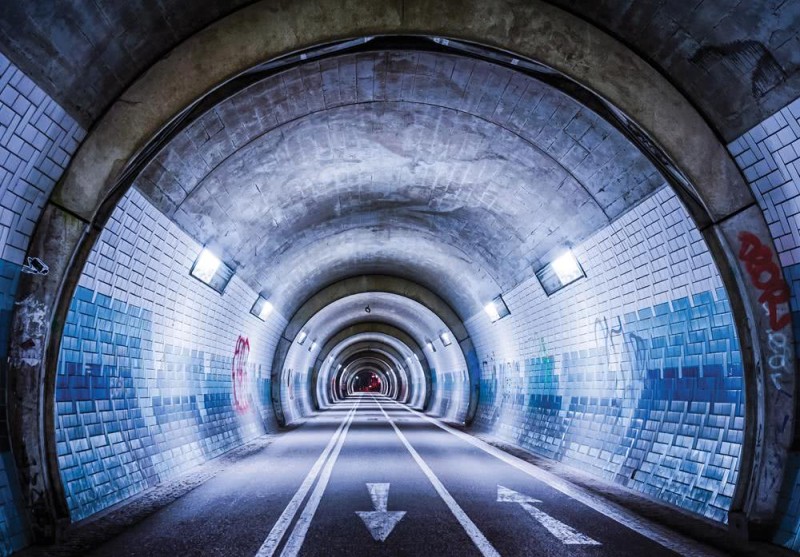 Fototapeta Tunel