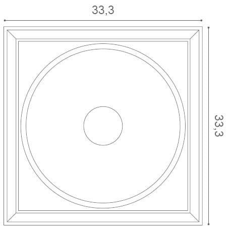 Panel ścienny 3D Autoire W122 Orac Decor