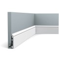 Listwa przypodłogowa malowana SX173 RAL9003 Orac Decor
