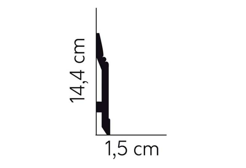 Listwa przypodłogowa MD361 Mardom Decor