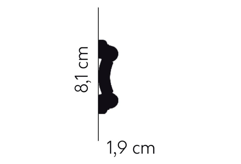 Listwa ścienna elastyczna MDD339F Mardom Decor