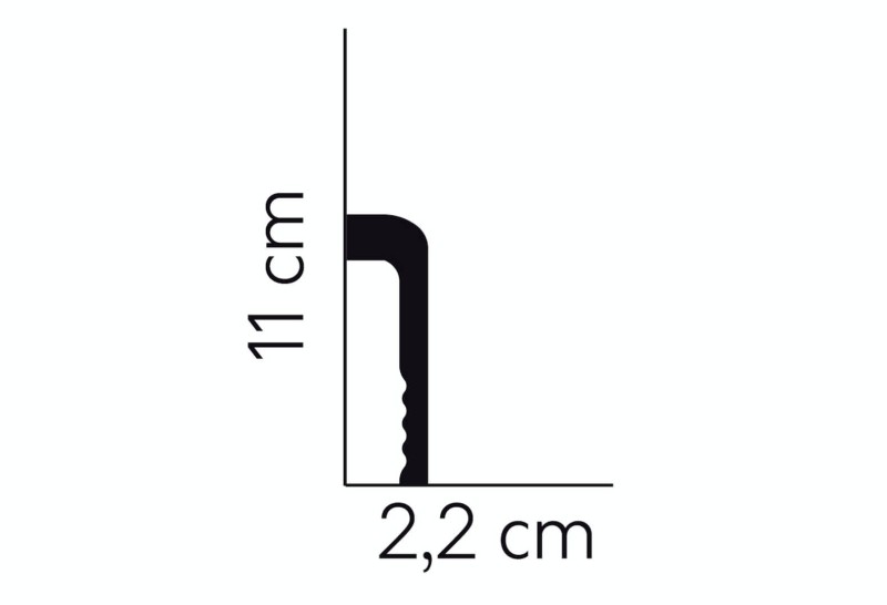 Listwa przypodłogowa MD005 Mardom Decor
