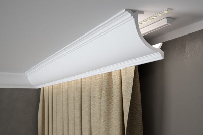 Listwa karniszowa LED QL027 Mardom Decor