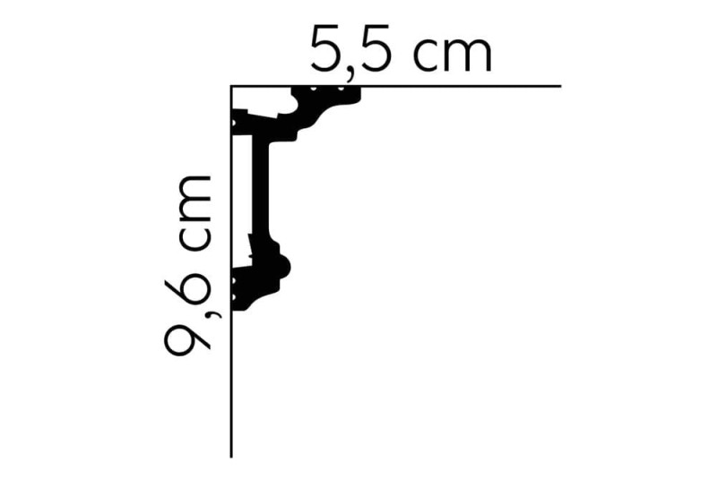 Listwa sufitowa LED MD137 Mardom Decor