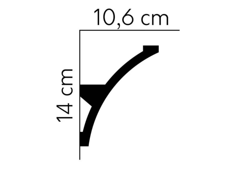 Listwa sufitowa LED MDB101 Mardom Decor