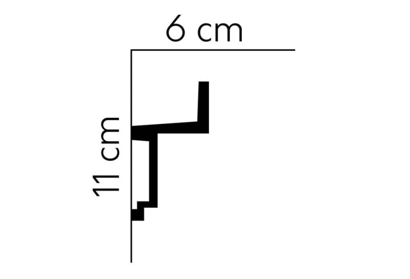 Listwa sufitowa LED MDB115 Mardom Decor