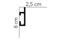 Listwa sufitowa LED QL019 Mardom Decor