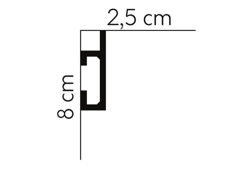 Listwa sufitowa LED QL019 Mardom Decor