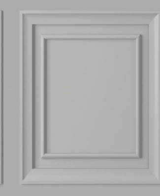 Szara tapeta w panele z efektem 3D