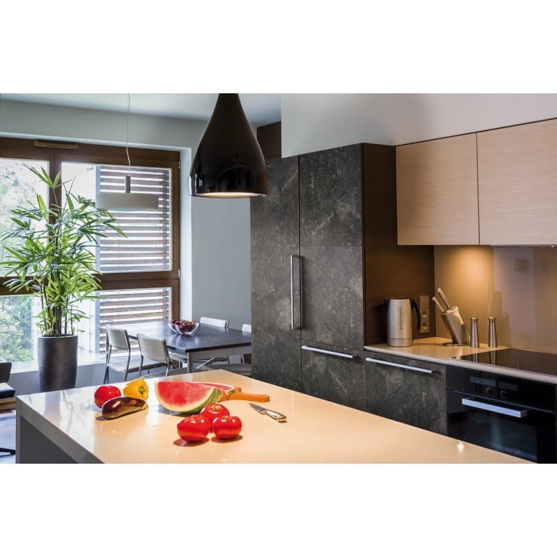 Okleina meblowa ciemny beton
