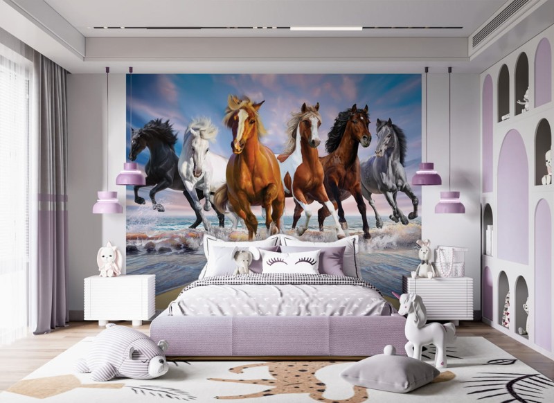 Wild Horses Bedroom Scene - 46634.jpg