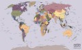 Fototapeta MAPA ŚWIATA 2142