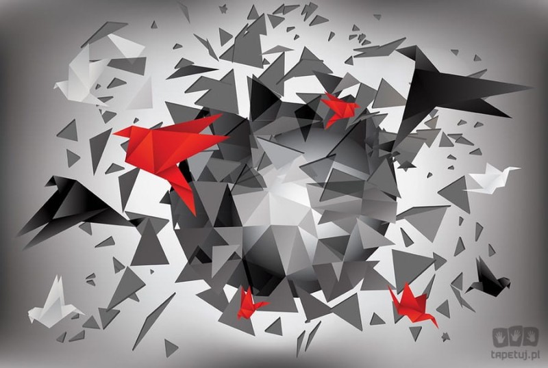 Fototapeta ORIGAMI -ABSTRAKCJA   2208