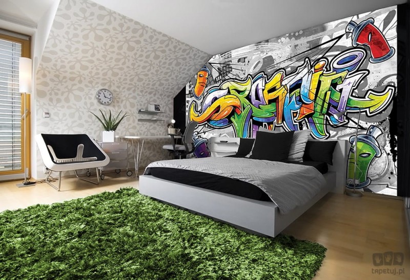 Fototapeta kolorowe graffiti