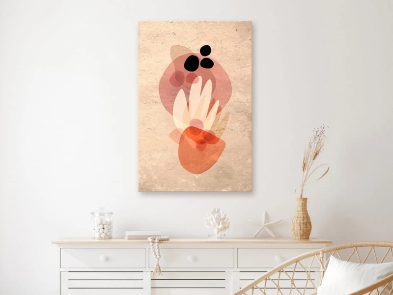 Obraz - Roślinny totem (1-częściowy) pionowy