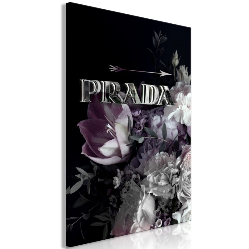 Obraz - Prada w kwiatach (1-częściowy) pionowy