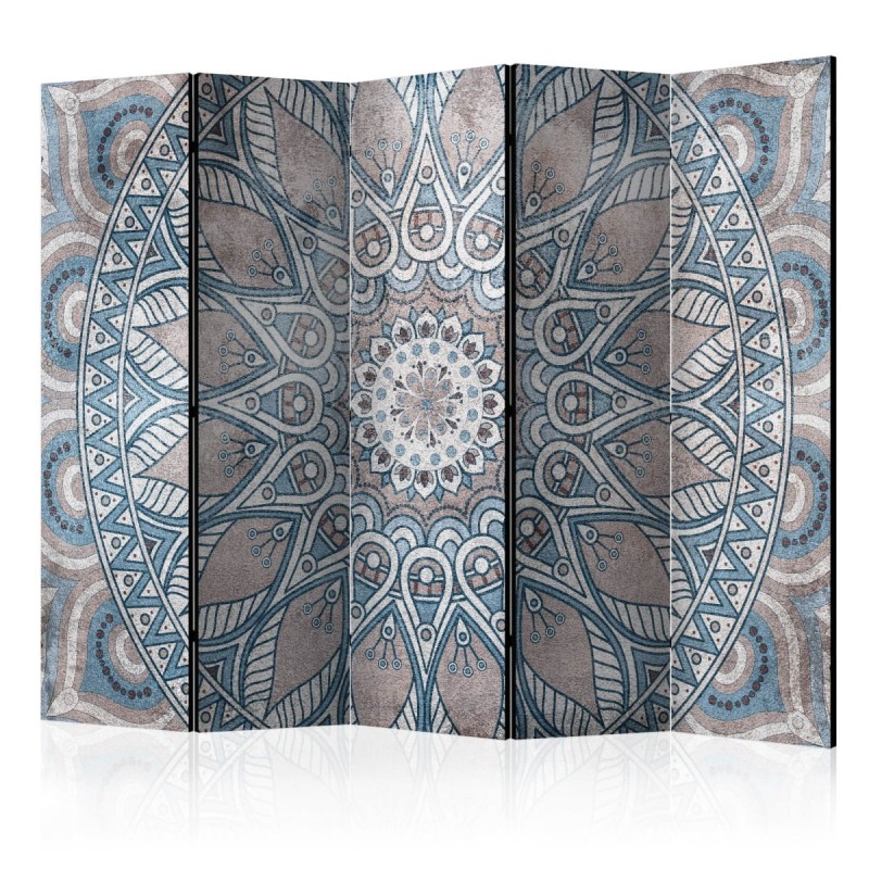 Parawan 5-częściowy - Mandala II [Room Dividers]