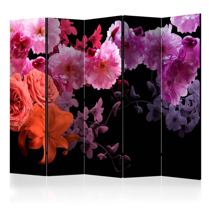 Parawan 5-częściowy - Wiosenny koktajl II [Room Dividers]