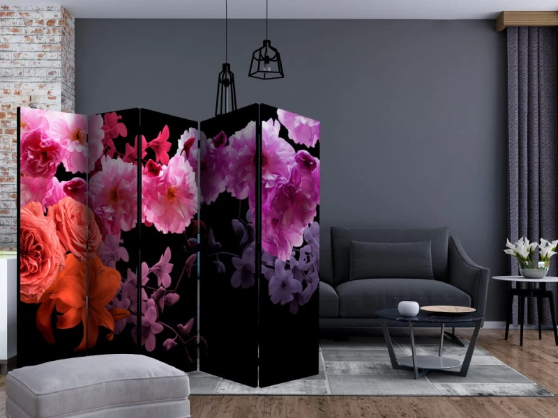 Parawan 5-częściowy - Wiosenny koktajl II [Room Dividers]