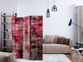 Parawan 3-częściowy - Abstrakcyjne drewno [Room Dividers]