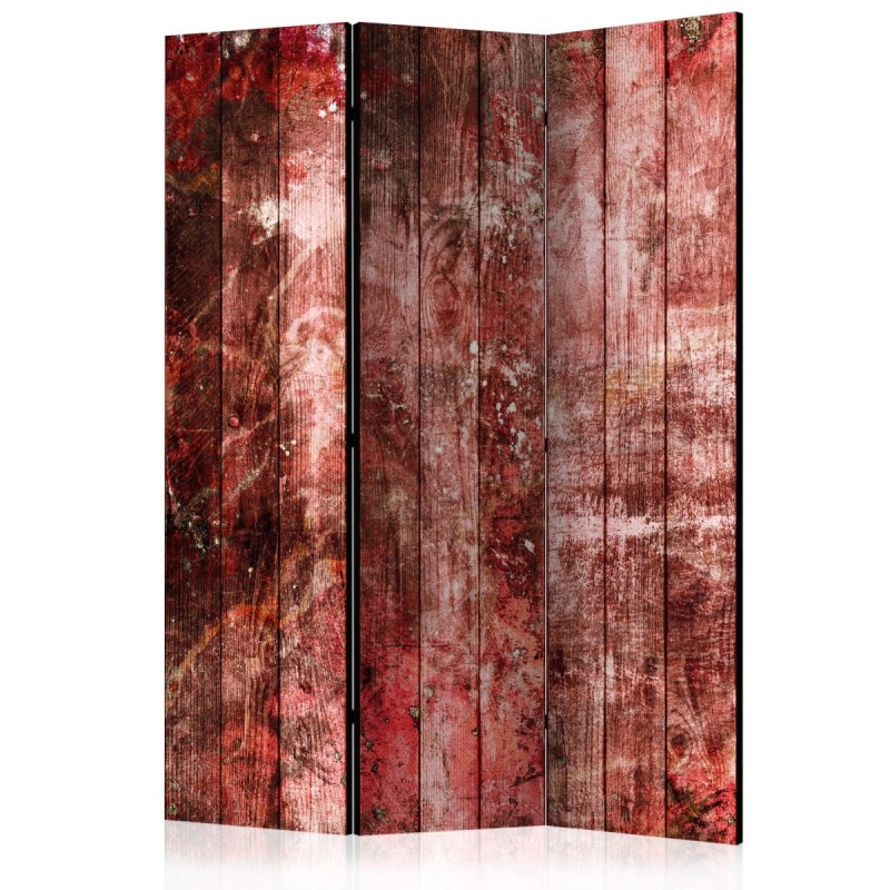 Parawan 3-częściowy - Purpurowe drewno [Room Dividers]