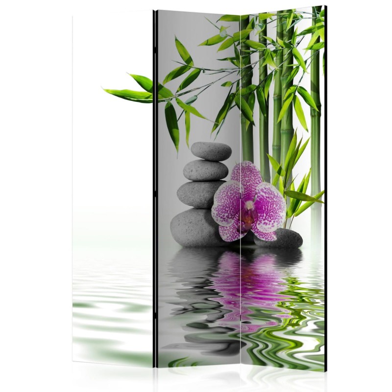 Parawan 3-częściowy - Ogród wodny [Room Dividers]